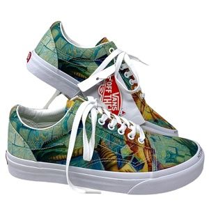 VANS x MOCA Old Skool Judy Baca Low Top Women's Canvas Size Sneakers VN0A5KRFYQ8